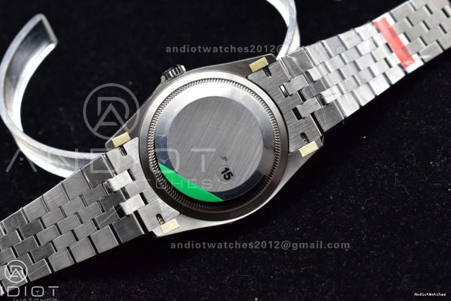 Best Bracelet 36 Jubilee 417 Steel Stick 126234 Black VSF Bright 1:1 on SS DateJust VS Dial Edition 904L 0118